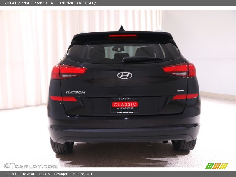 Black Noir Pearl / Gray 2019 Hyundai Tucson Value