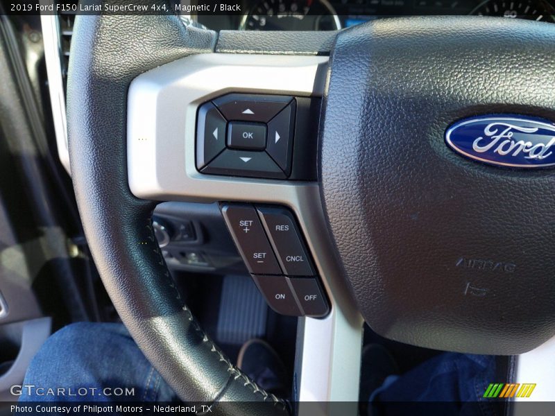 Magnetic / Black 2019 Ford F150 Lariat SuperCrew 4x4