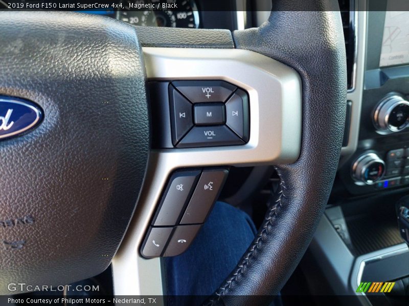 Magnetic / Black 2019 Ford F150 Lariat SuperCrew 4x4