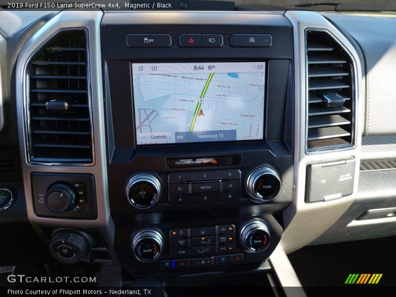 Magnetic / Black 2019 Ford F150 Lariat SuperCrew 4x4