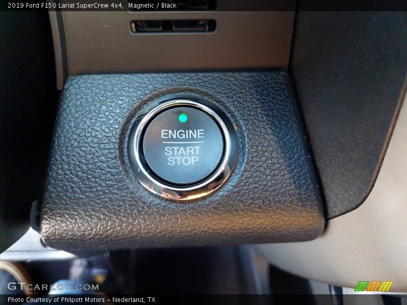 Magnetic / Black 2019 Ford F150 Lariat SuperCrew 4x4