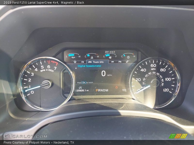 Magnetic / Black 2019 Ford F150 Lariat SuperCrew 4x4