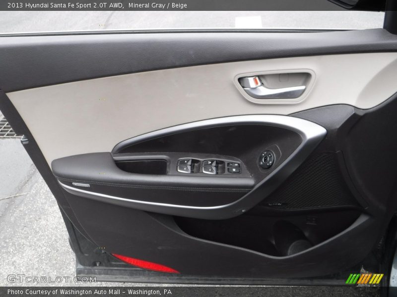 Mineral Gray / Beige 2013 Hyundai Santa Fe Sport 2.0T AWD
