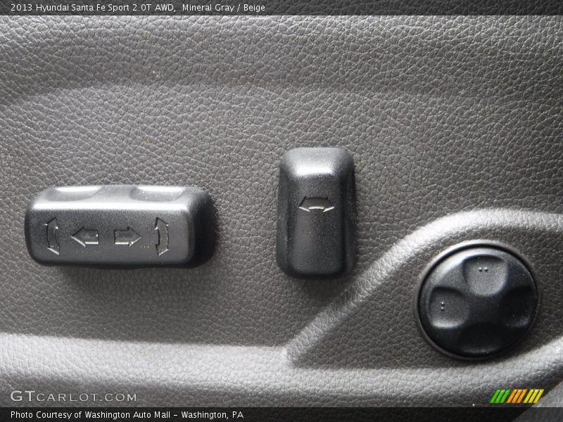 Mineral Gray / Beige 2013 Hyundai Santa Fe Sport 2.0T AWD