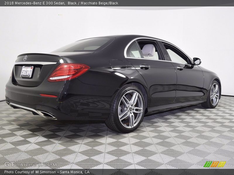 Black / Macchiato Beige/Black 2018 Mercedes-Benz E 300 Sedan