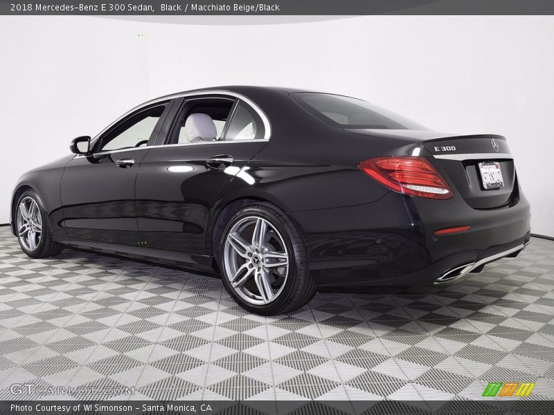Black / Macchiato Beige/Black 2018 Mercedes-Benz E 300 Sedan