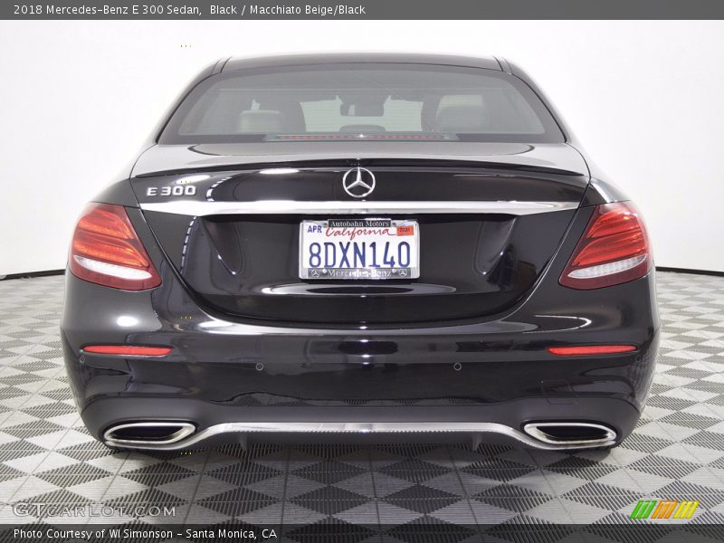Black / Macchiato Beige/Black 2018 Mercedes-Benz E 300 Sedan