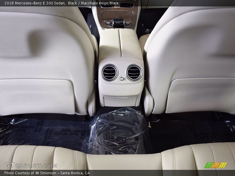 Black / Macchiato Beige/Black 2018 Mercedes-Benz E 300 Sedan