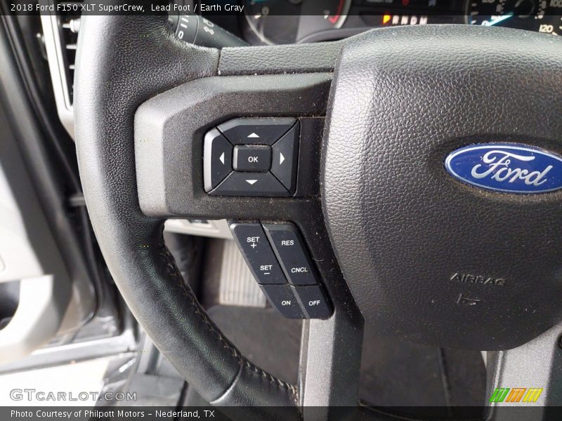 Lead Foot / Earth Gray 2018 Ford F150 XLT SuperCrew
