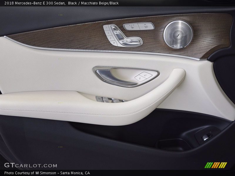 Black / Macchiato Beige/Black 2018 Mercedes-Benz E 300 Sedan