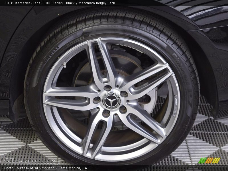 Black / Macchiato Beige/Black 2018 Mercedes-Benz E 300 Sedan