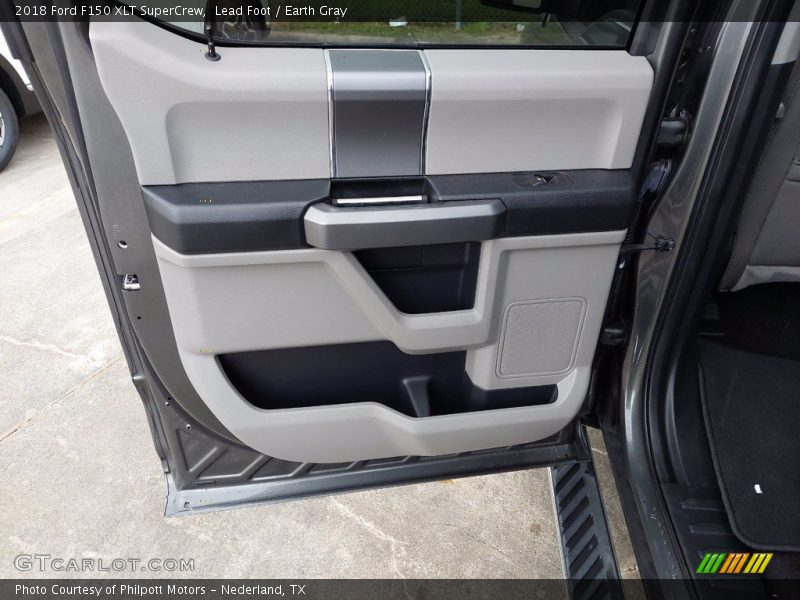 Lead Foot / Earth Gray 2018 Ford F150 XLT SuperCrew