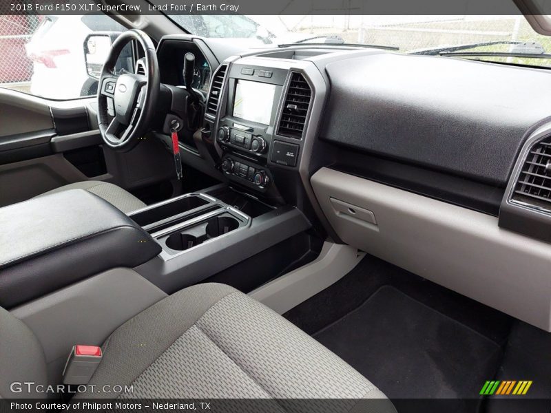 Lead Foot / Earth Gray 2018 Ford F150 XLT SuperCrew