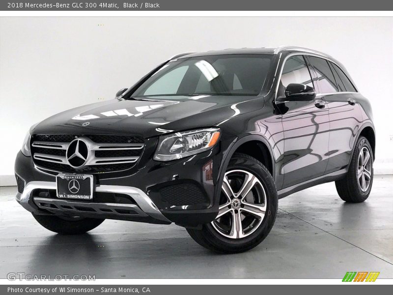 Black / Black 2018 Mercedes-Benz GLC 300 4Matic