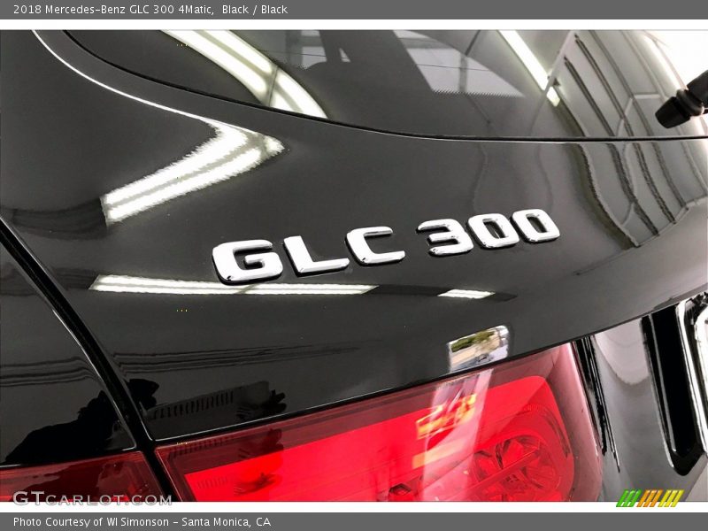 Black / Black 2018 Mercedes-Benz GLC 300 4Matic