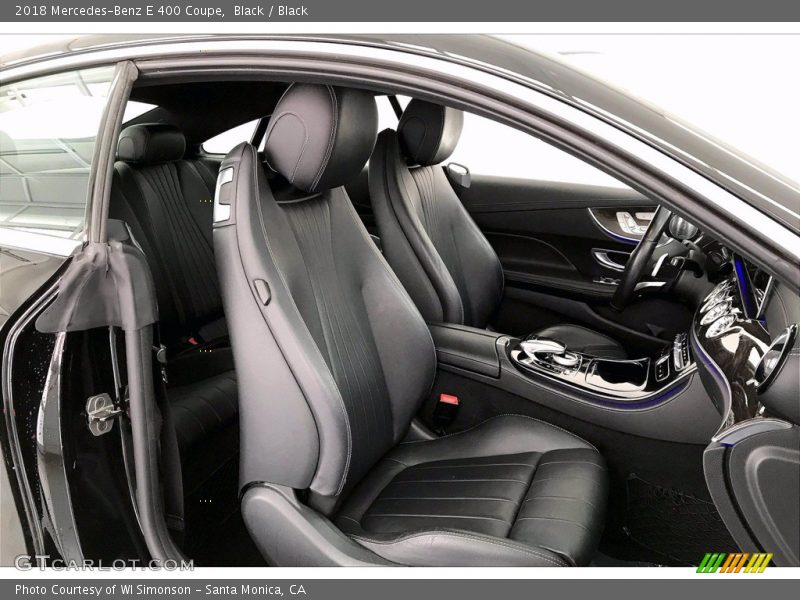 Front Seat of 2018 E 400 Coupe
