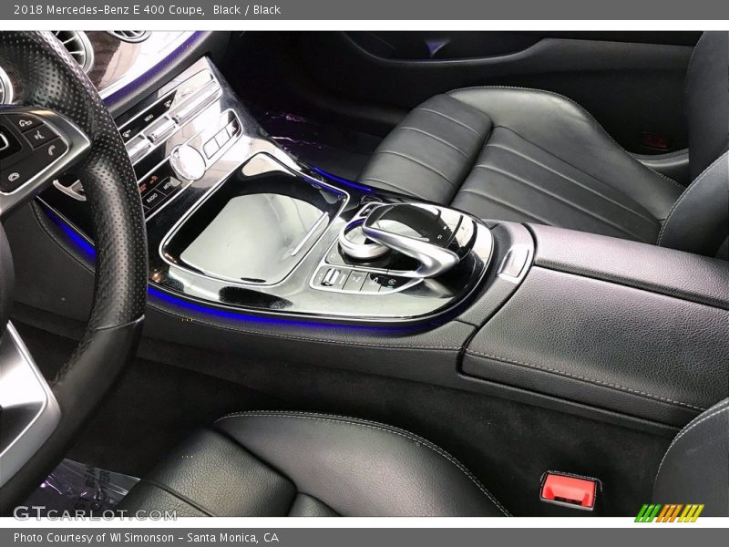 Black / Black 2018 Mercedes-Benz E 400 Coupe