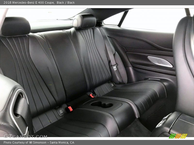 Rear Seat of 2018 E 400 Coupe