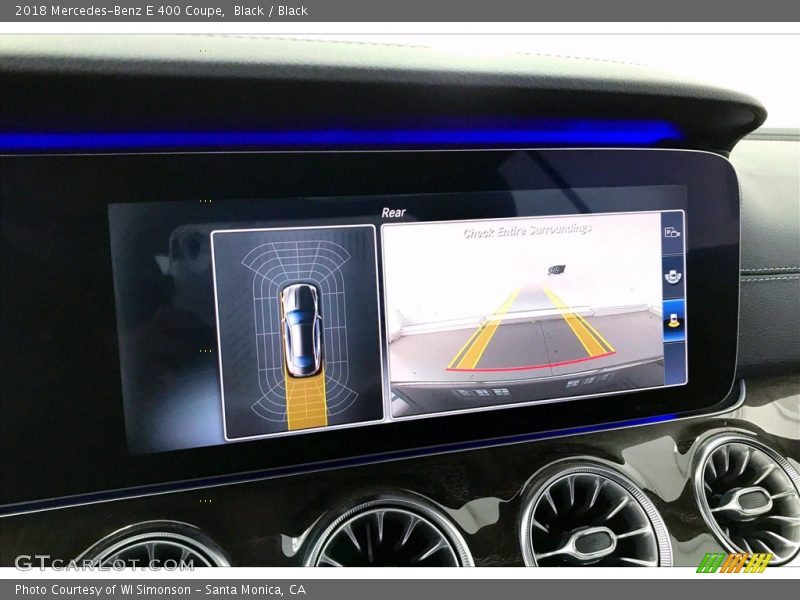 Black / Black 2018 Mercedes-Benz E 400 Coupe
