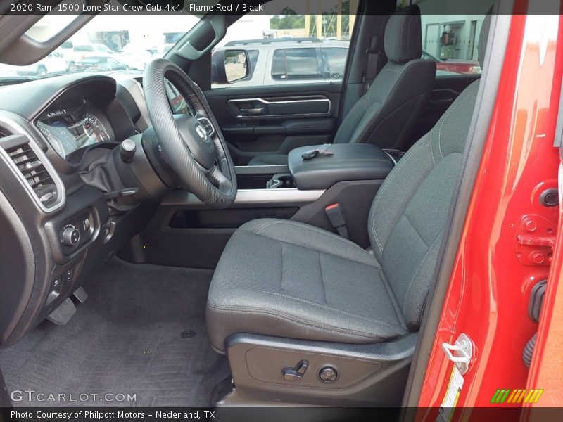  2020 1500 Lone Star Crew Cab 4x4 Black Interior