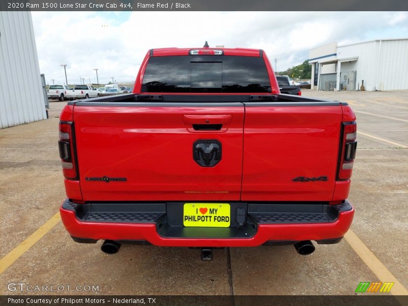 Flame Red / Black 2020 Ram 1500 Lone Star Crew Cab 4x4