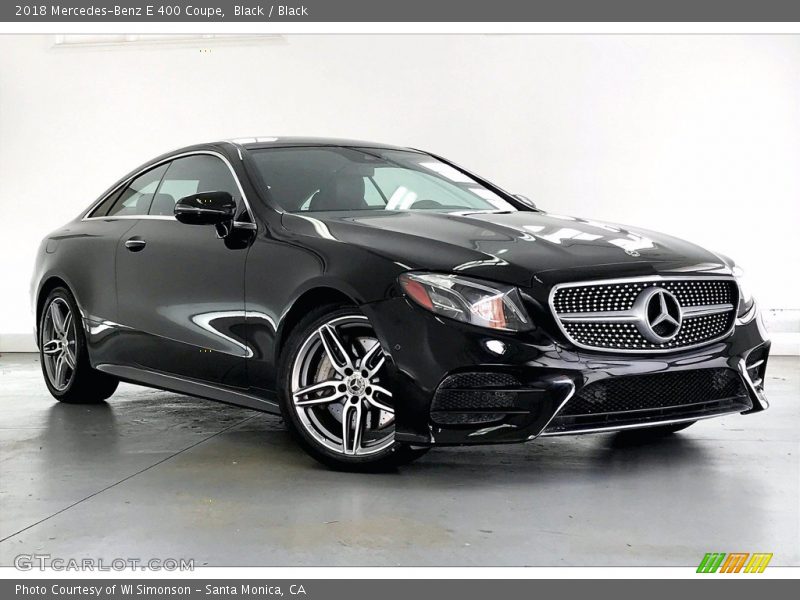 Front 3/4 View of 2018 E 400 Coupe
