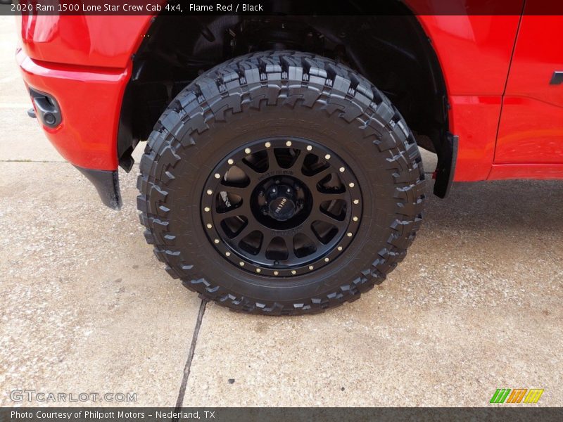 Flame Red / Black 2020 Ram 1500 Lone Star Crew Cab 4x4