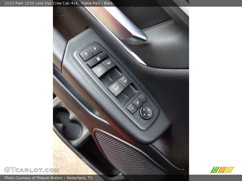 Flame Red / Black 2020 Ram 1500 Lone Star Crew Cab 4x4