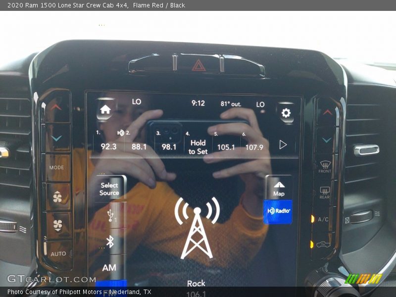 Audio System of 2020 1500 Lone Star Crew Cab 4x4