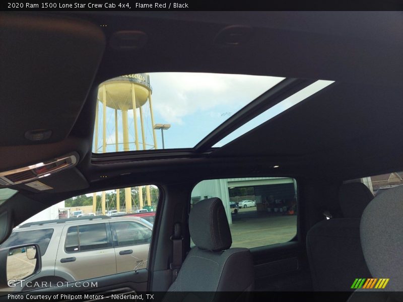 Flame Red / Black 2020 Ram 1500 Lone Star Crew Cab 4x4