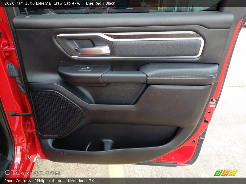Door Panel of 2020 1500 Lone Star Crew Cab 4x4
