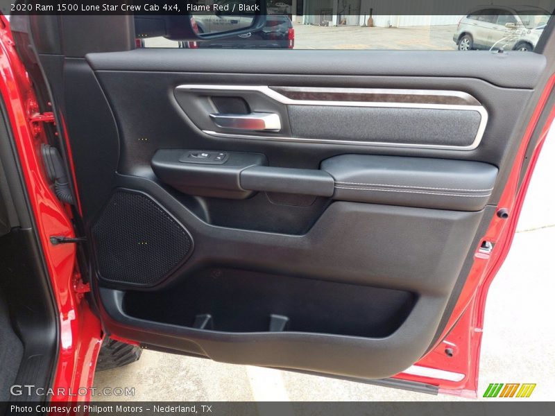 Door Panel of 2020 1500 Lone Star Crew Cab 4x4