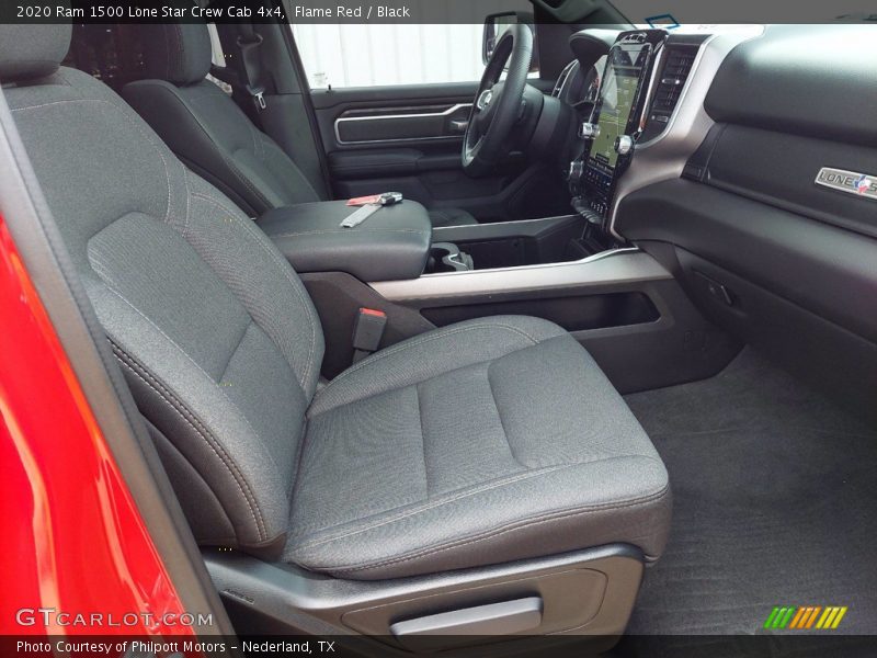 Front Seat of 2020 1500 Lone Star Crew Cab 4x4
