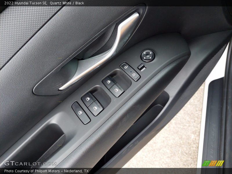 Quartz White / Black 2022 Hyundai Tucson SE