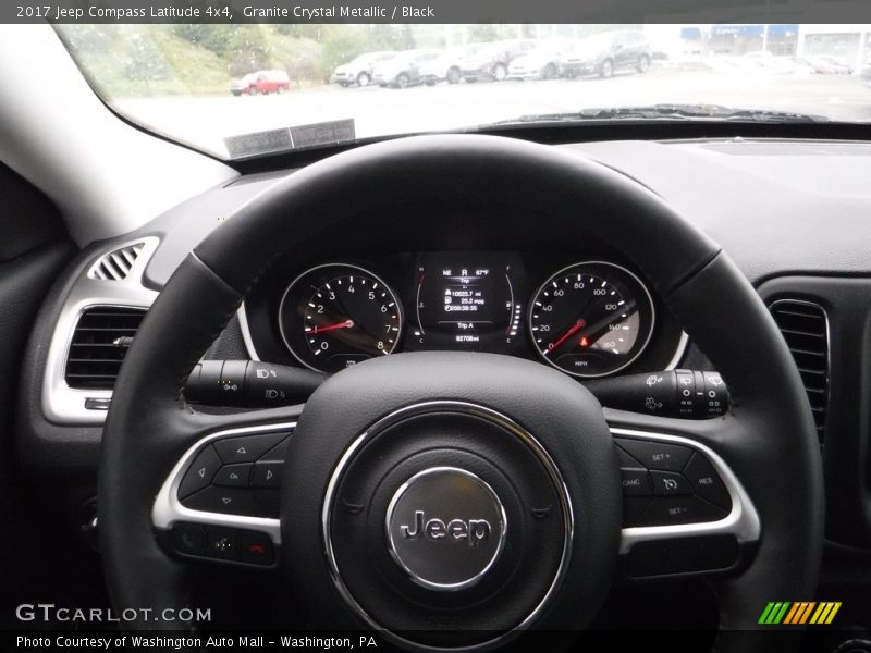 Granite Crystal Metallic / Black 2017 Jeep Compass Latitude 4x4