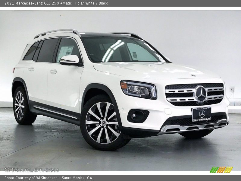 Polar White / Black 2021 Mercedes-Benz GLB 250 4Matic
