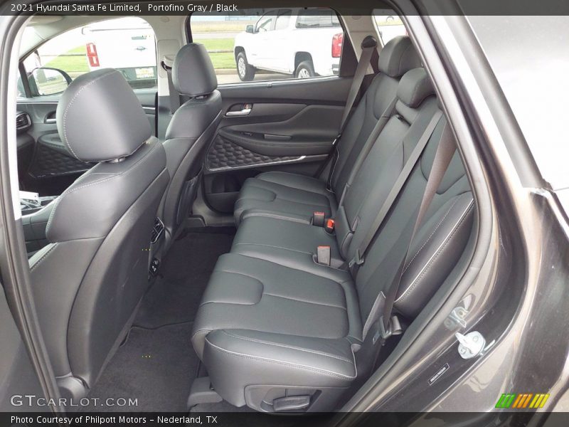 Rear Seat of 2021 Santa Fe Limited