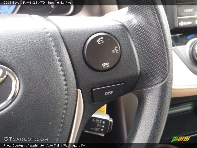 Super White / Ash 2015 Toyota RAV4 XLE AWD
