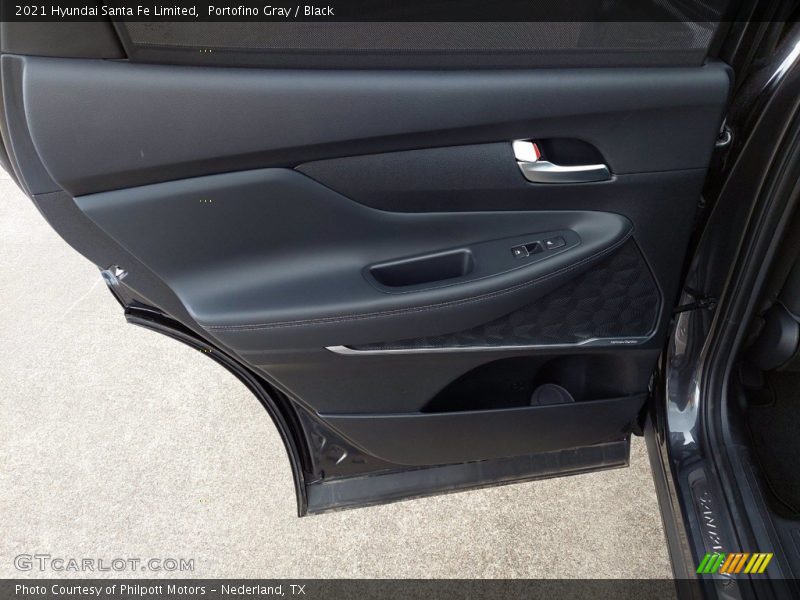 Portofino Gray / Black 2021 Hyundai Santa Fe Limited