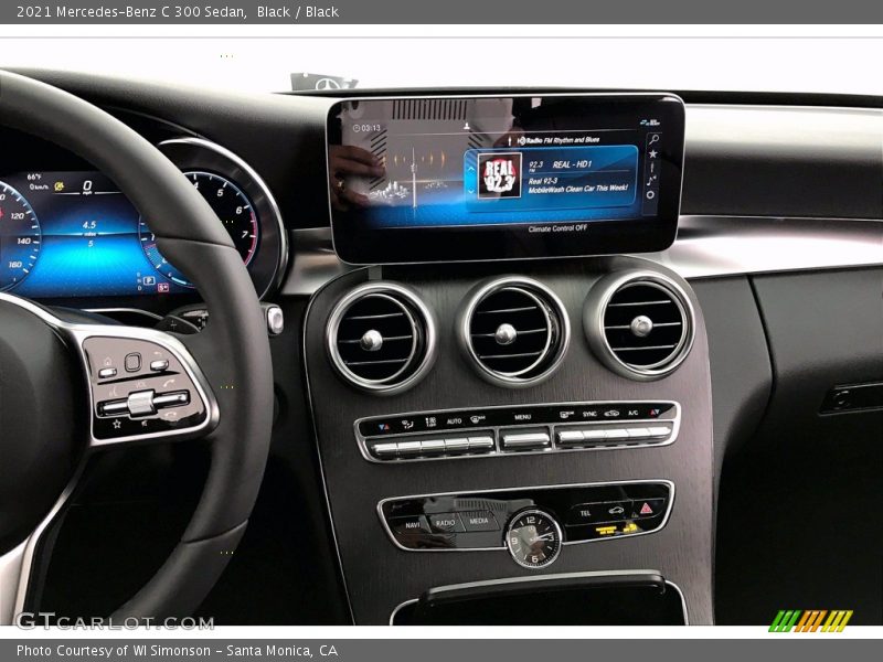 Black / Black 2021 Mercedes-Benz C 300 Sedan