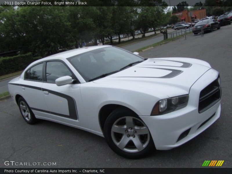 Bright White / Black 2011 Dodge Charger Police