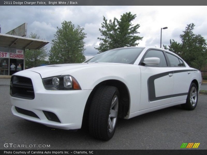 Bright White / Black 2011 Dodge Charger Police