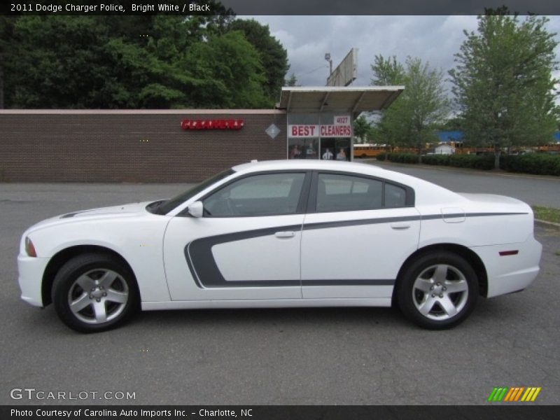 Bright White / Black 2011 Dodge Charger Police
