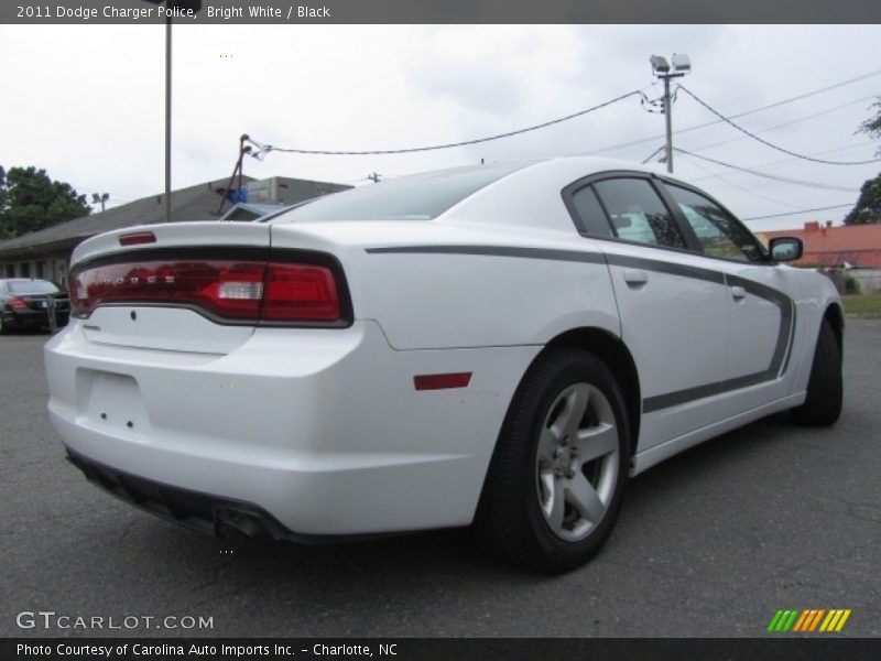 Bright White / Black 2011 Dodge Charger Police