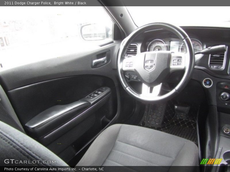 Bright White / Black 2011 Dodge Charger Police