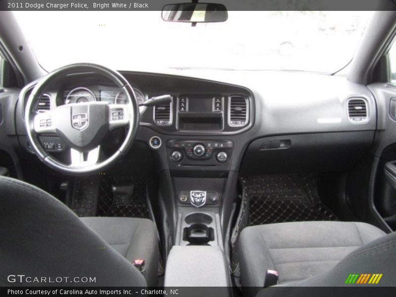 Bright White / Black 2011 Dodge Charger Police