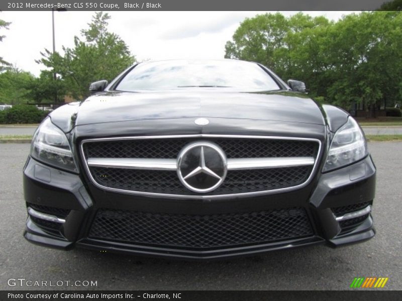 Black / Black 2012 Mercedes-Benz CLS 550 Coupe