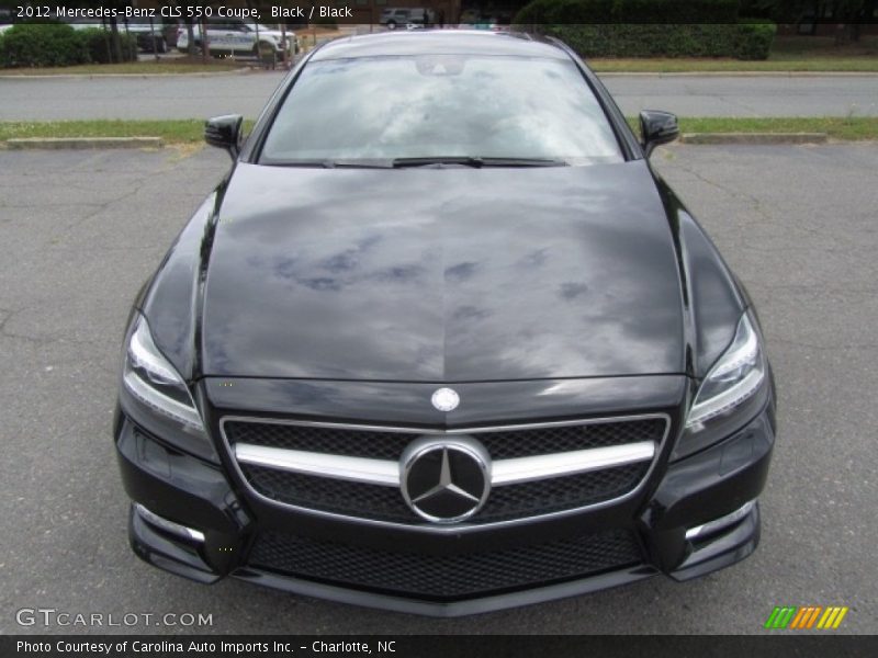 Black / Black 2012 Mercedes-Benz CLS 550 Coupe