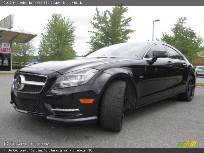Black / Black 2012 Mercedes-Benz CLS 550 Coupe