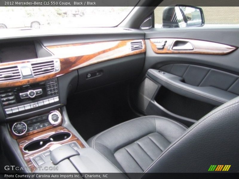 Black / Black 2012 Mercedes-Benz CLS 550 Coupe